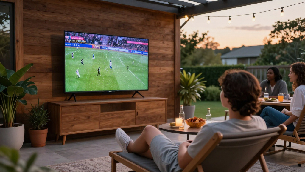 best waterproof tv for patio watch parties