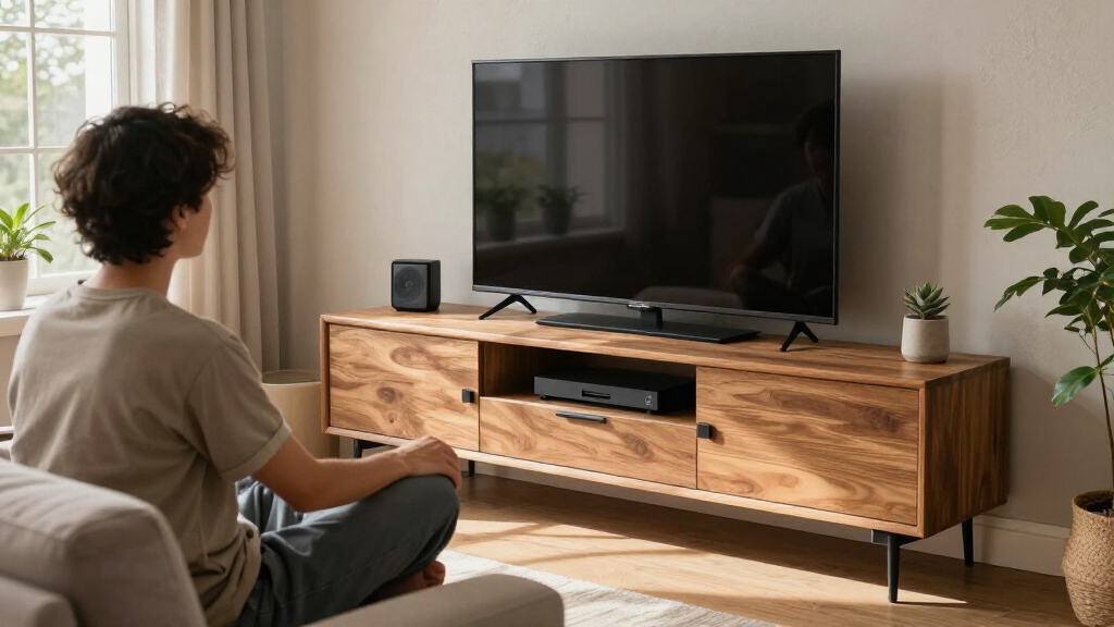media console for 75 inch tv