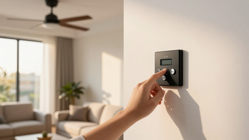 ceiling fan wall control panel