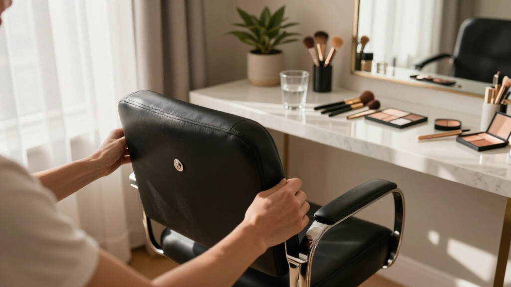 best professional makeup chair for vanity room