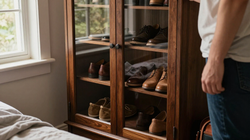 best premium shoe cabinet for bedroom