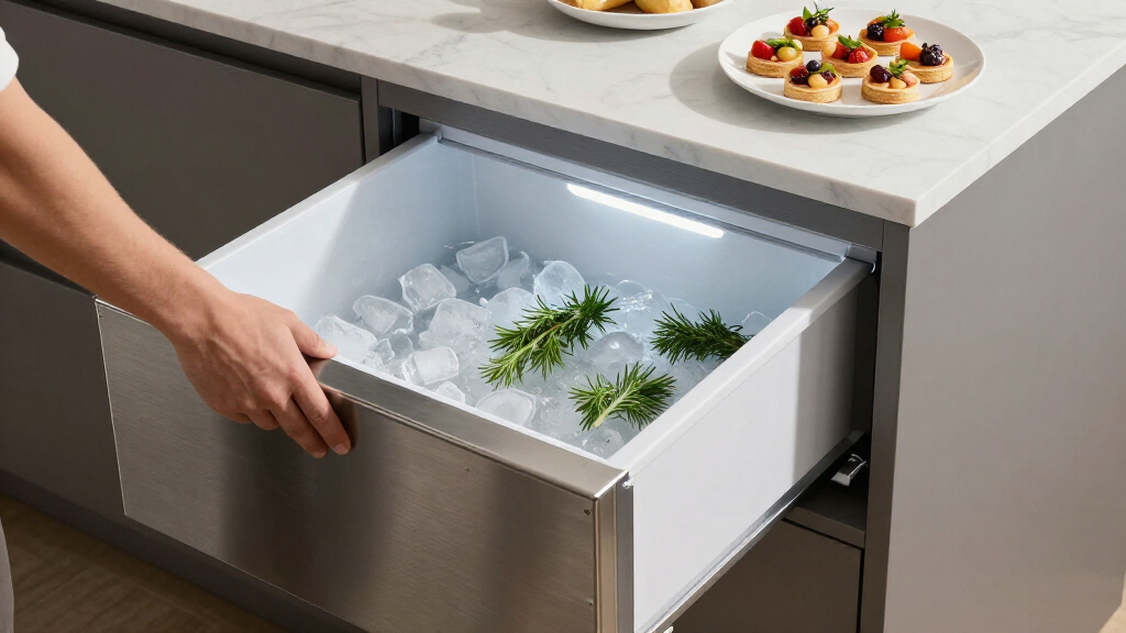 best freezer drawers for entertaining spaces