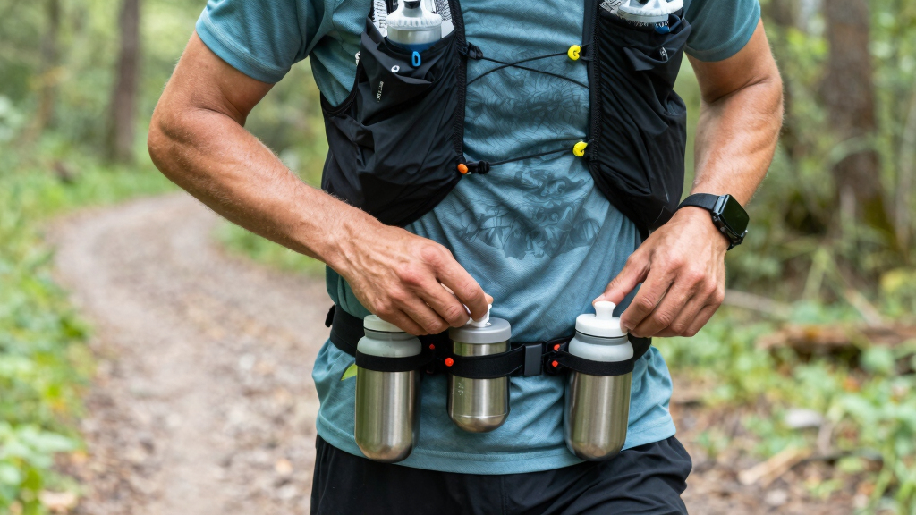 race fuel belt flask system