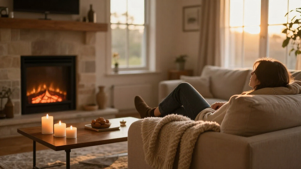 electric fireplace heater for living room
