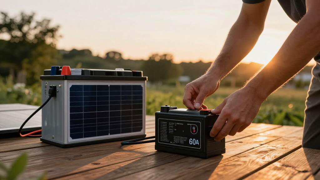 lifepo4 compatible battery charger 60a