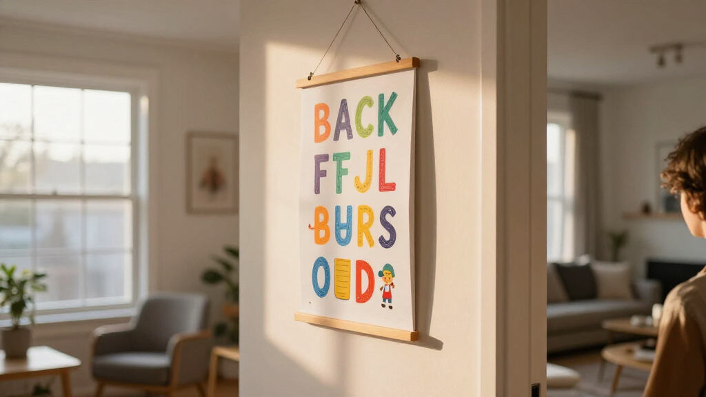 personalized back to school wall art