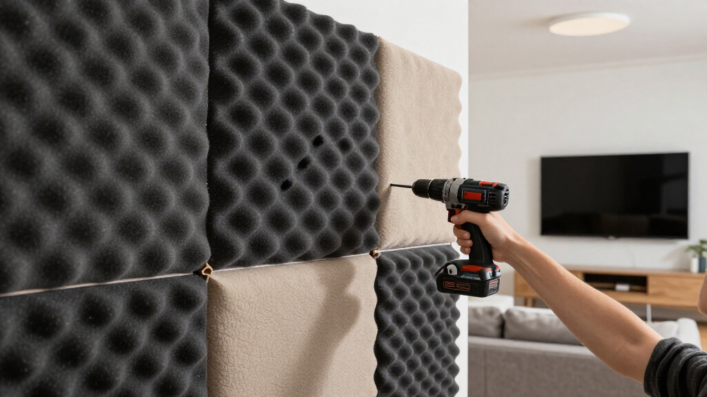 soundabsorbing wall blankets