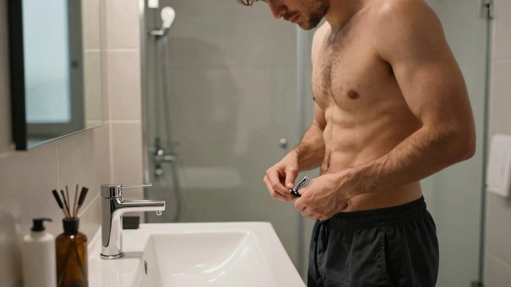 way to shave balls