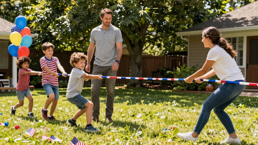 patriotic family outdoor games