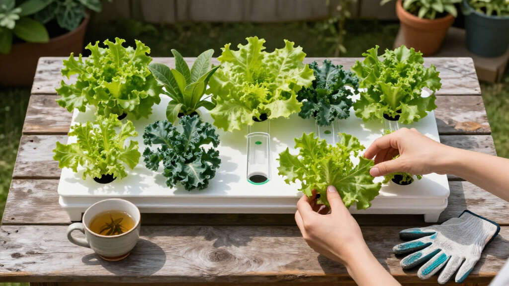 best hydroponic systems for leafy greens