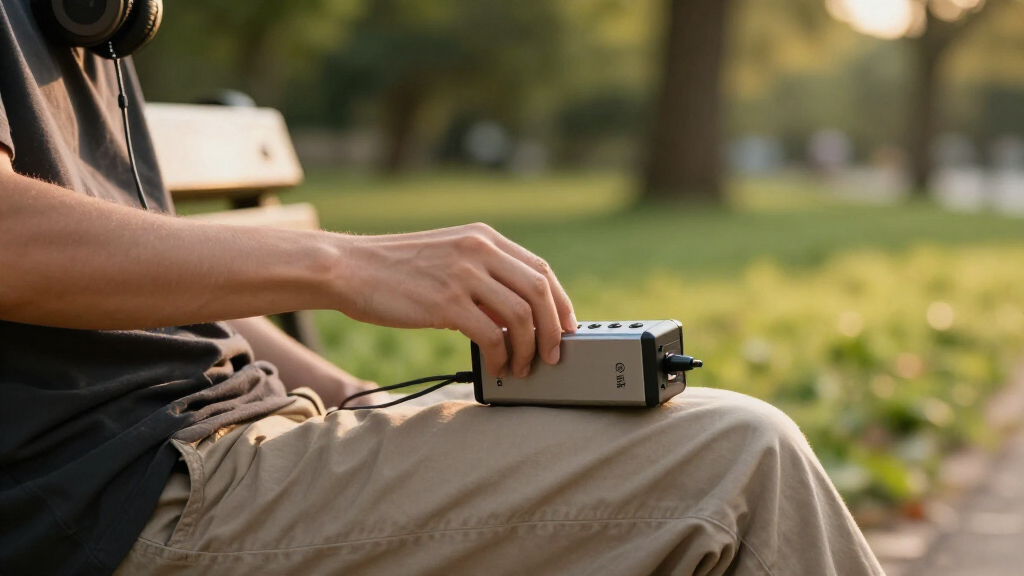 portable headphone amp for high impedance headphones