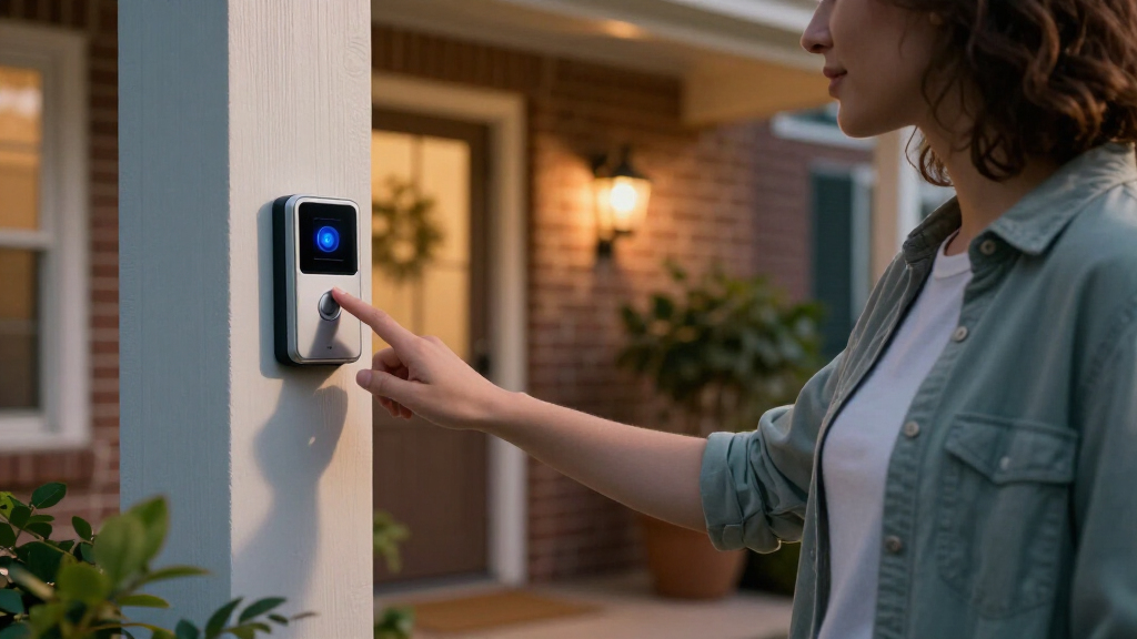 video doorbell with night vision
