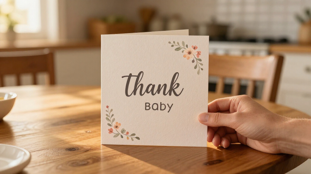 personalized baby thank you cards with name