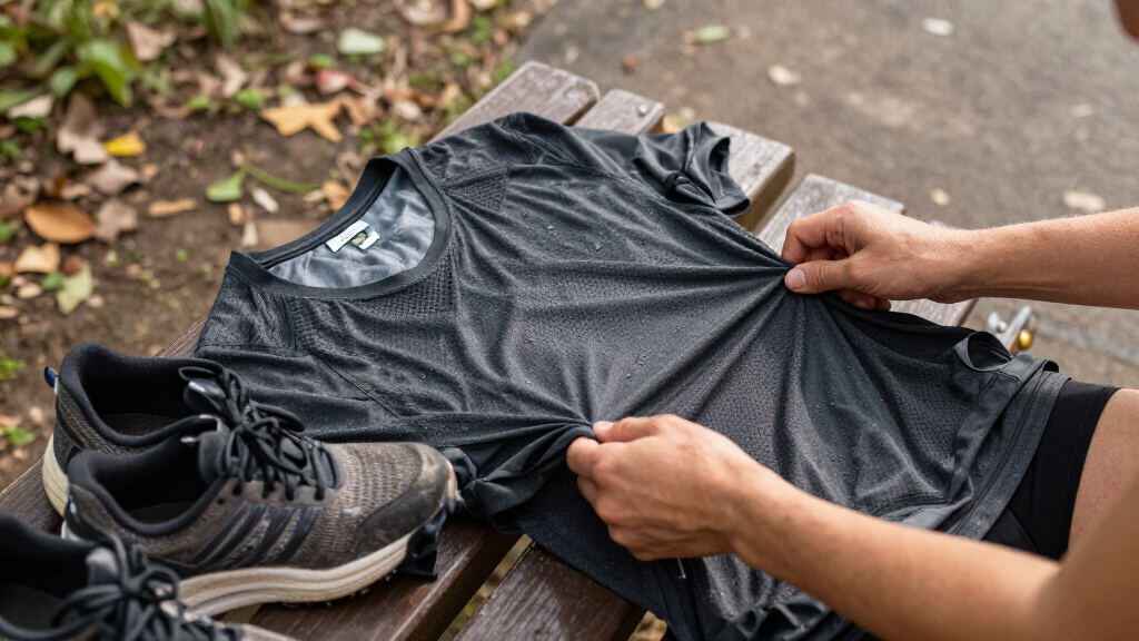 anti odor running apparel