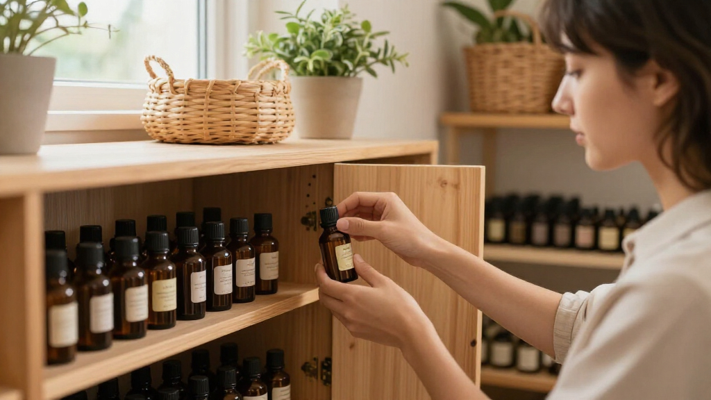 best essential oil storage cabinet