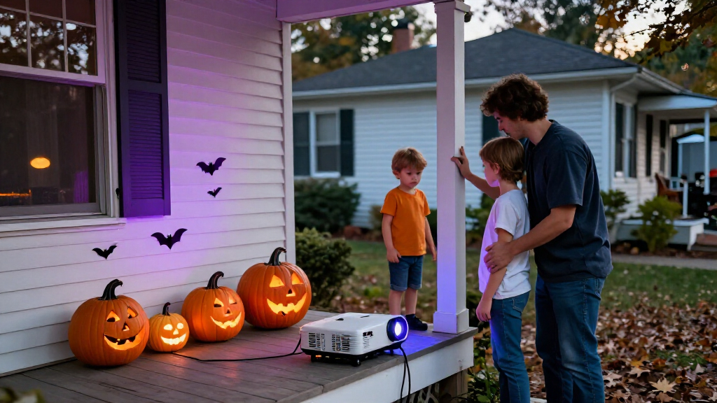 Halloween projector lights