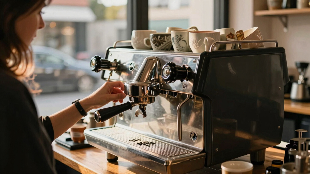 best flow control espresso machine with saturated grouphead