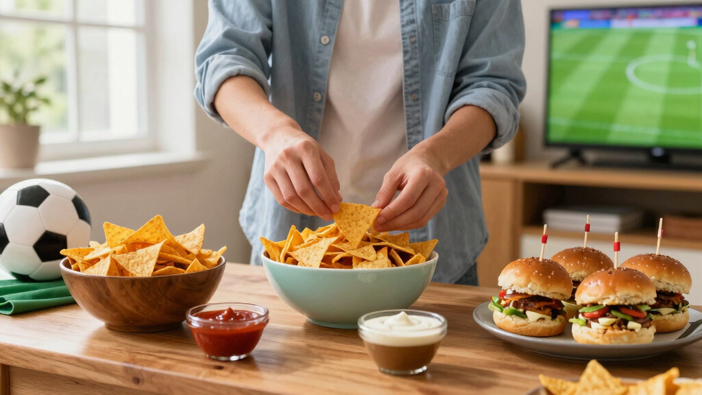 soccer fan party snacks