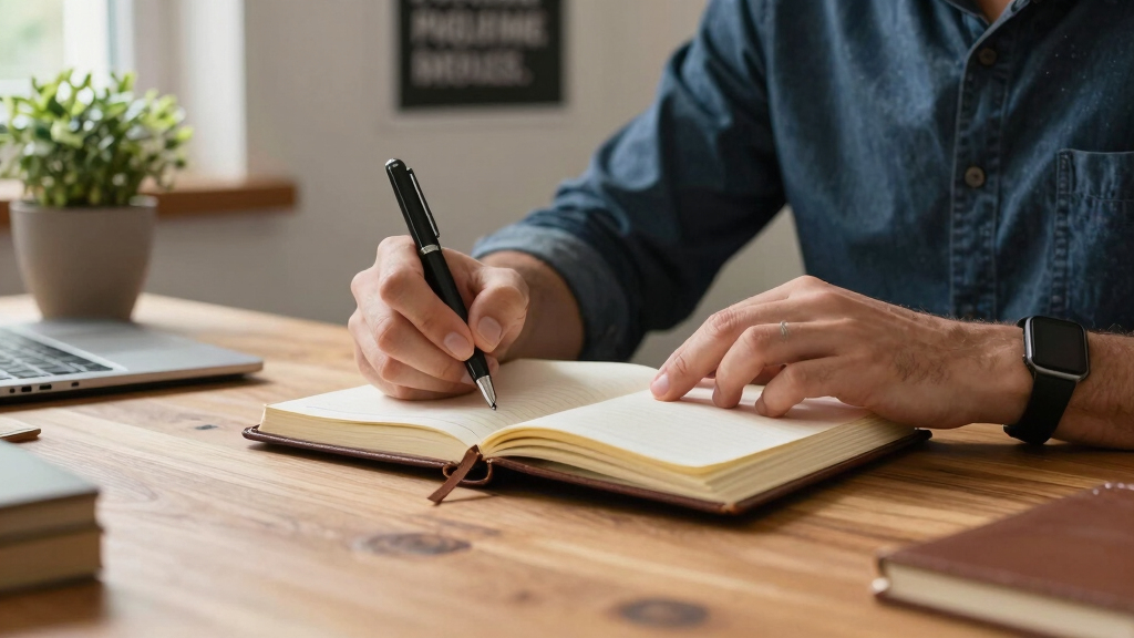 personal growth journals for men
