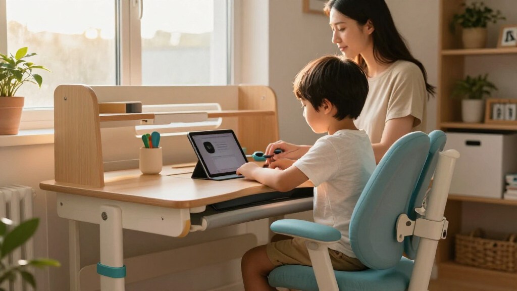 kids' ergonomic study desks