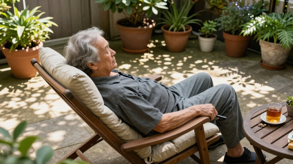 outdoor recliner for elderly