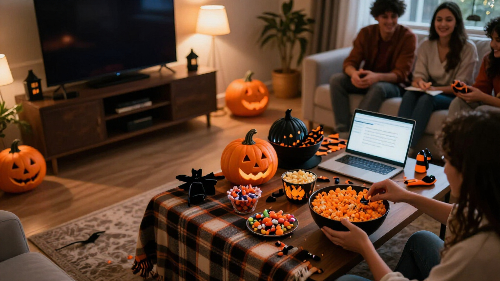 Halloween movie party supplies
