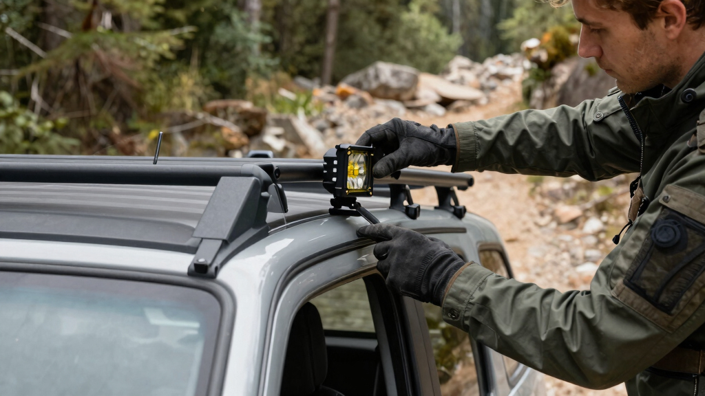 off-road vehicle LED light bars