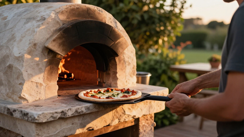 outdoor pizza oven gas