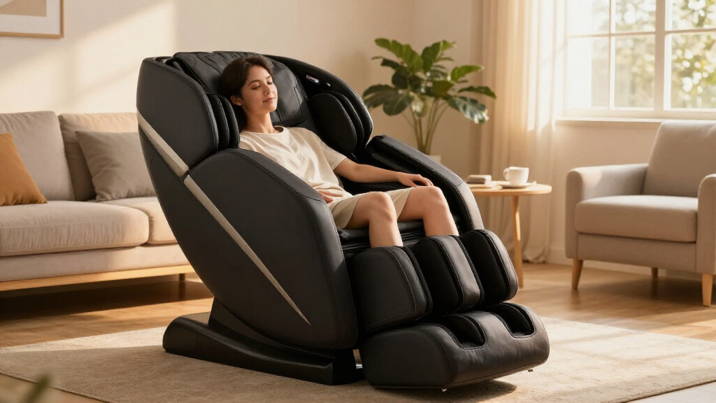 best massage chair with lumbar heat and foot rollers