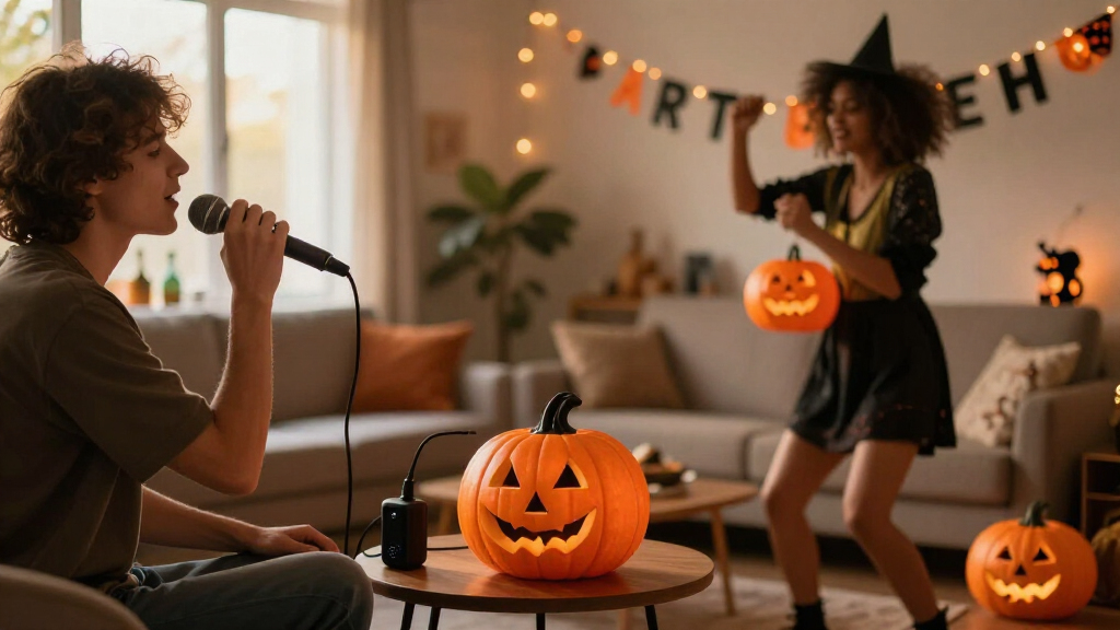 wireless microphones for Halloween parties
