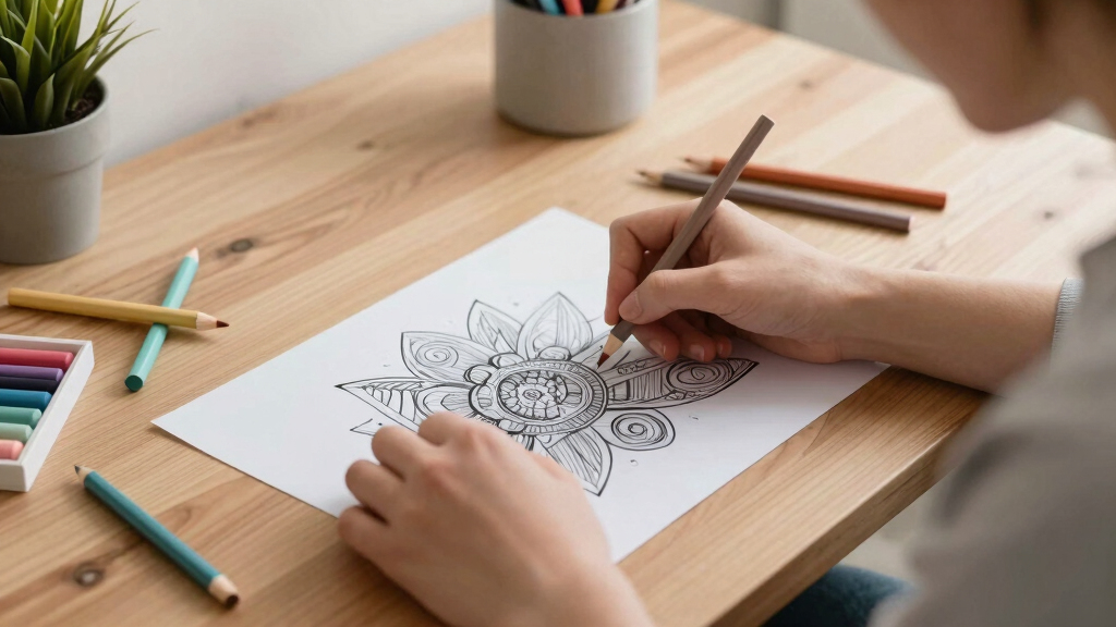 anxiety relief adult coloring books