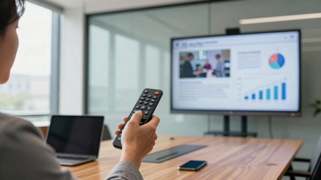 business presentation remote