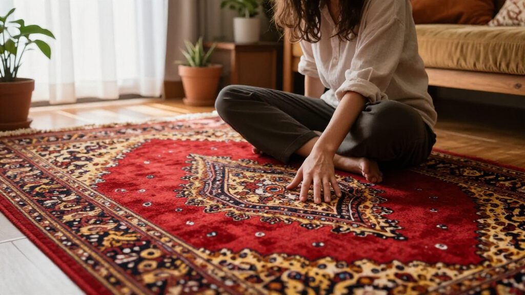 yilong red silk runner carpet