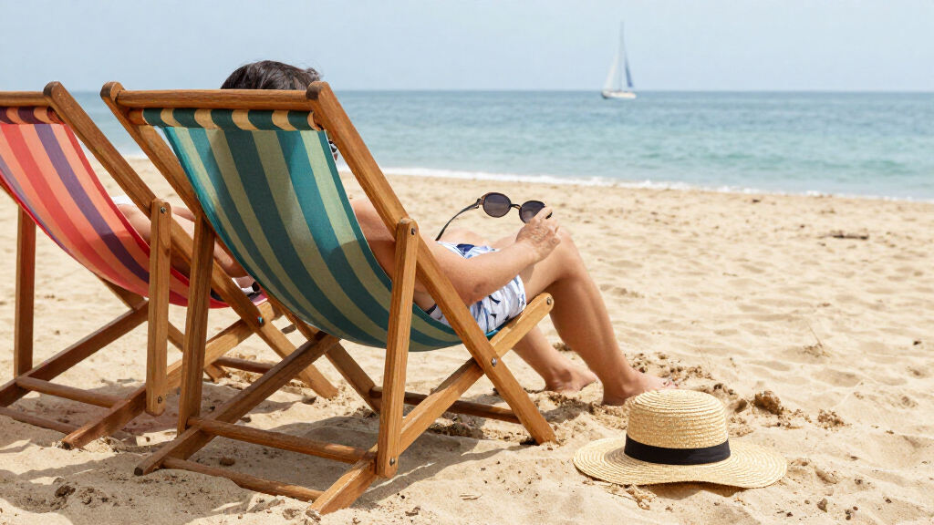 beach chairs