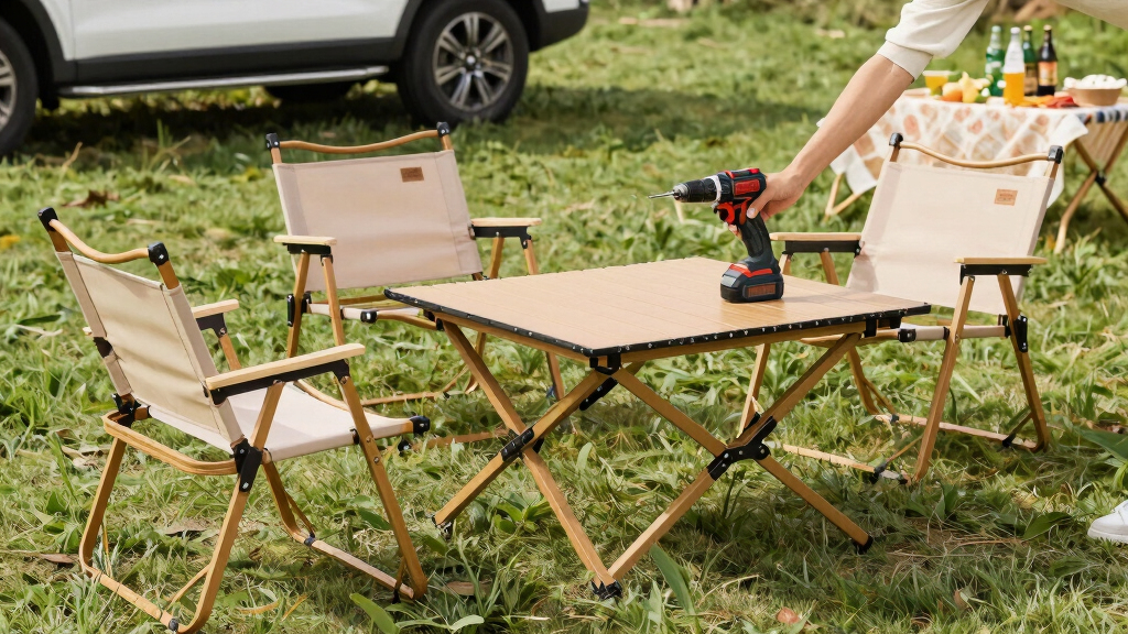 portable outdoor tailgating furniture