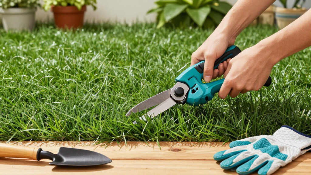 cordless grass shears