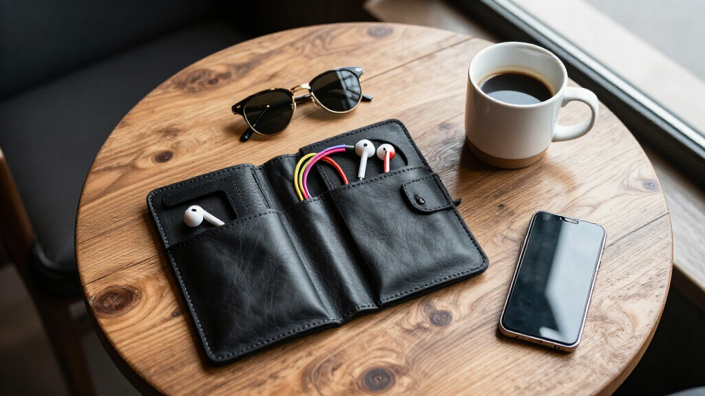 best luxury travel organizer for cables and tech