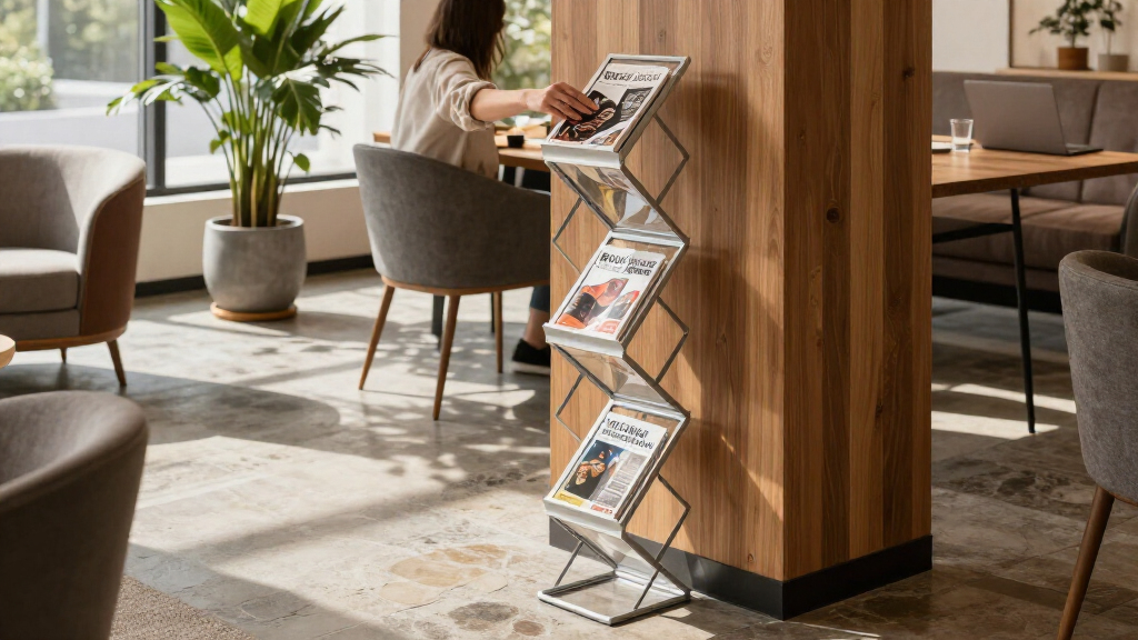 magazine racks and holders
