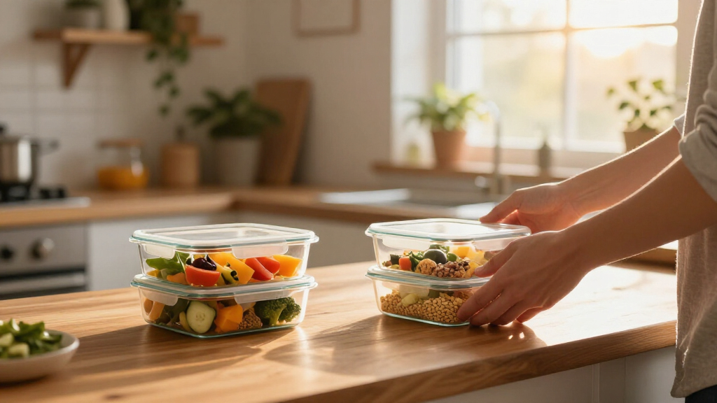 meal prep containers glass