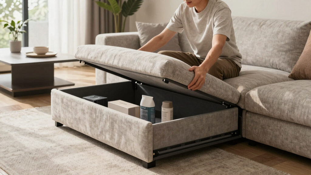 best modular sofas with storage