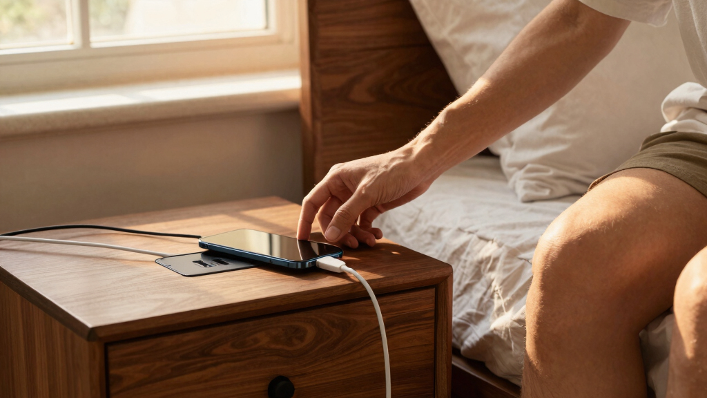 nightstands with charging ports