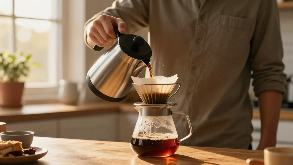 drip coffee maker with thermal carafe