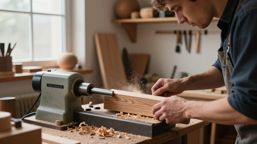 wood lathe machine