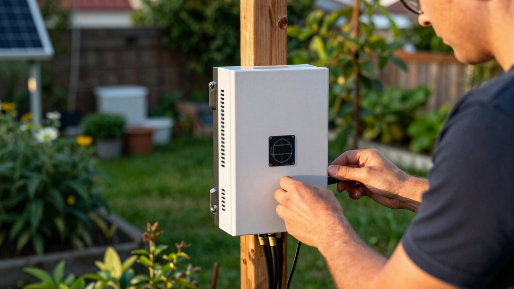 solar panels with inverter