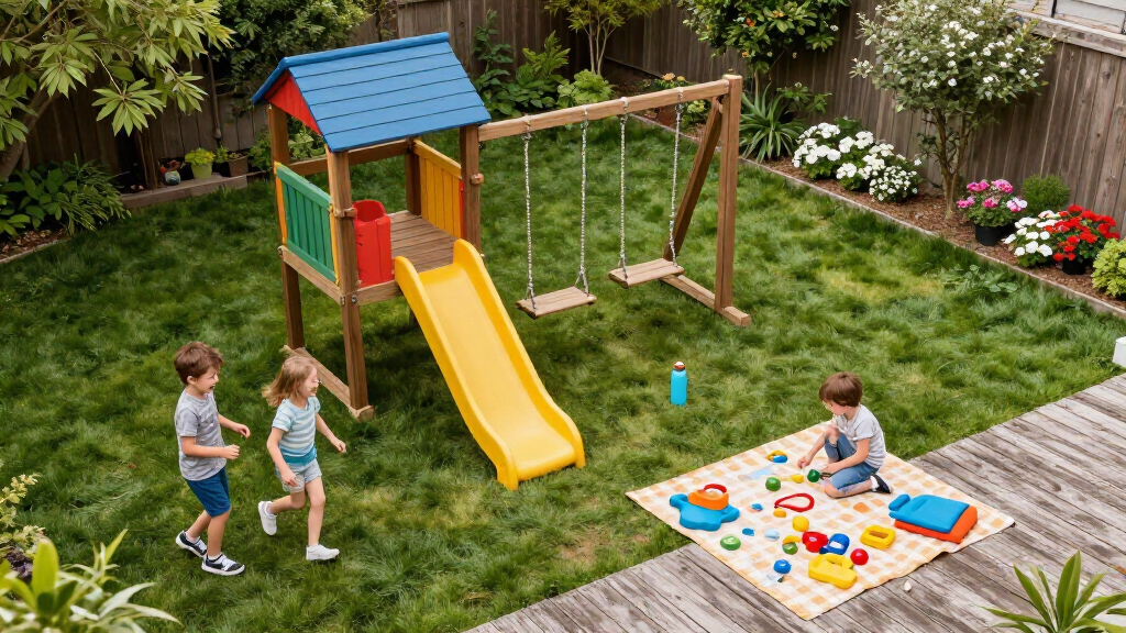 outdoor playsets for backyards