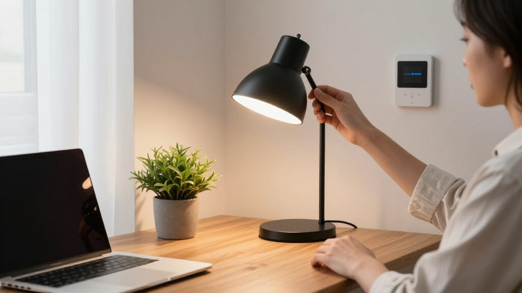 smart home study desk lamps