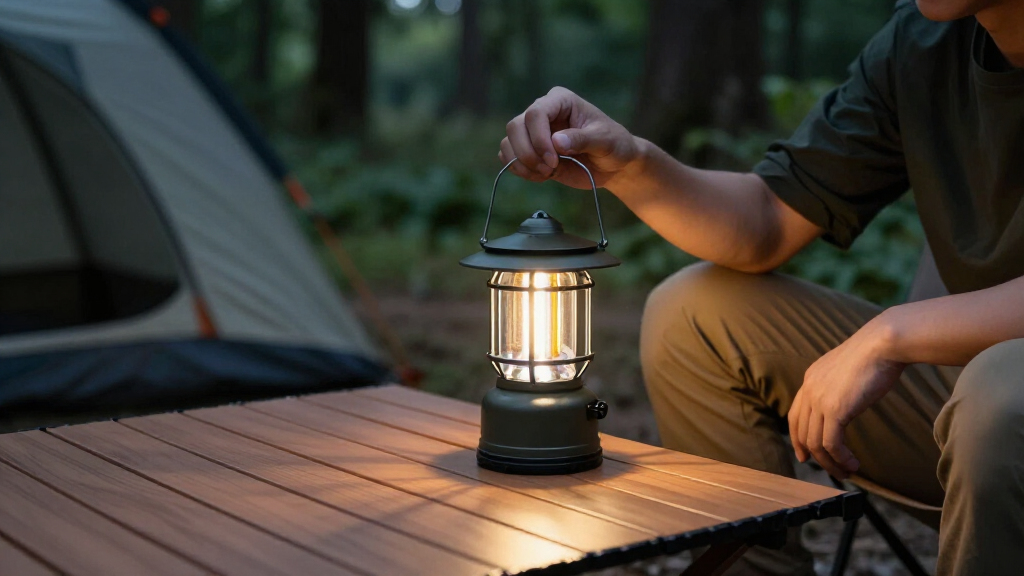 camping lantern for overlanding