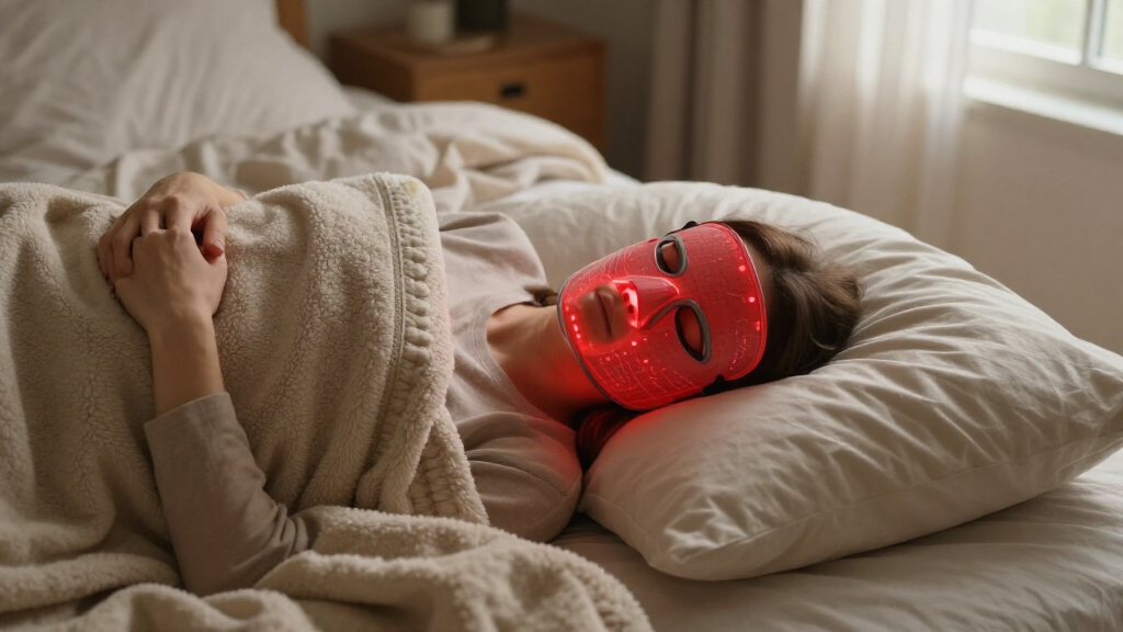 red light therapy mask