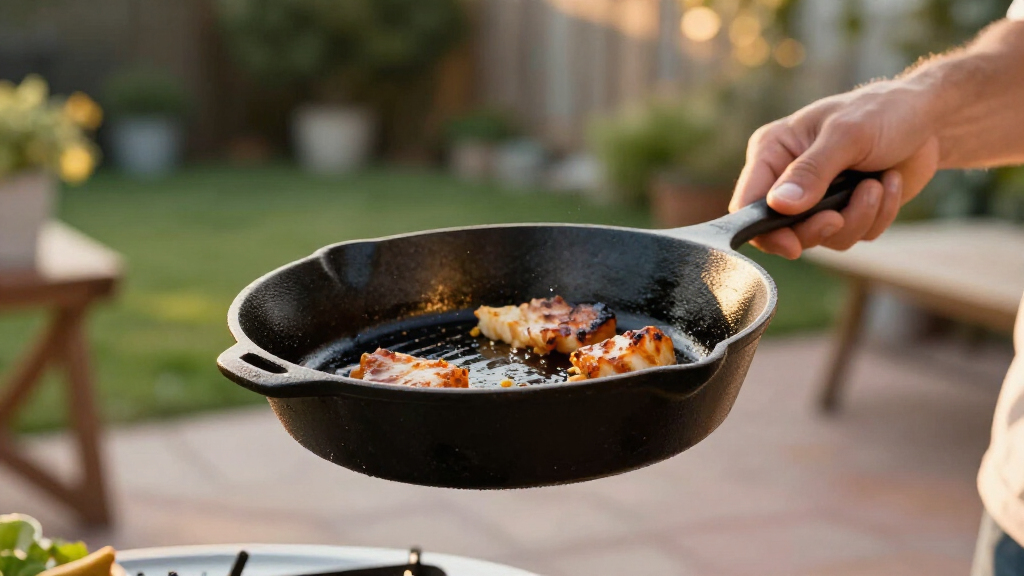 cast iron skillet set