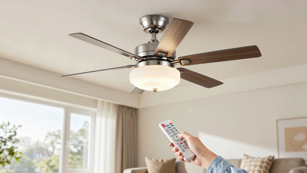 ceiling fans with lights remote